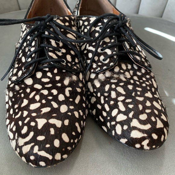 Dolce Vita animal print calf fur loafers - Picture 2 of 8